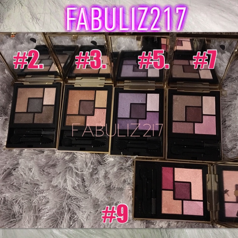 NIB YSL eyeshadow bundle